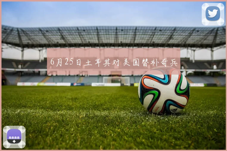 6月25日土耳其对美国替补奇兵